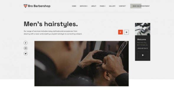 Bro Barbershop (MotoPress)