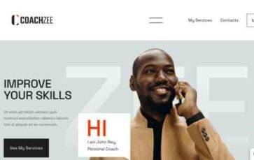 CoachZee (screenshot desktop)