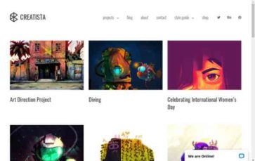 Creatista (screenshot desktop)