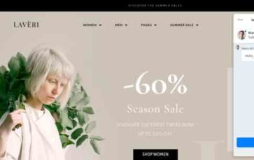 Laveri (screenshot desktop)