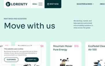 Lorenty (screenshot desktop)