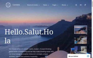 Luviana (screenshot desktop)