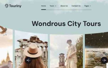 Touriny (screenshot desktop)