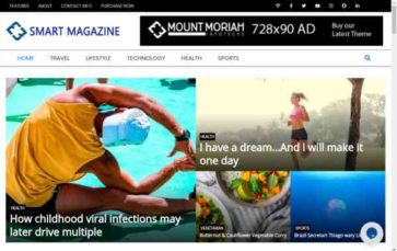 Smart Magazine (Mount Moriah Infotechs) - (screenshot desktop)