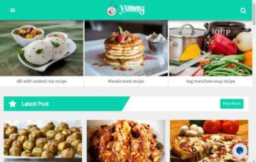 Yummy (screenshot desktop)