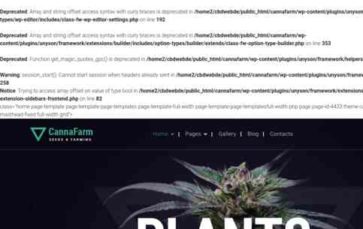 CannaFarm (screenshot desktop)