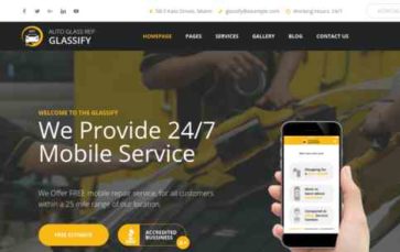 Glassify (screenshot desktop)