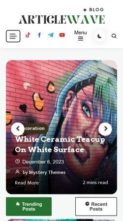 Articlewave Blog (screenshot mobile)