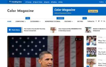 Color Magazine (screenshot desktop)