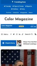 Color Magazine (screenshot mobile)