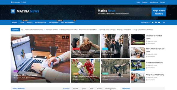Matina News (MysteryThemes)