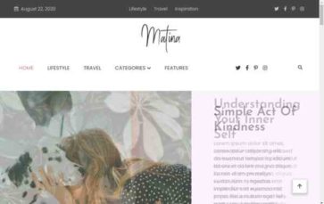 Matina (screenshot desktop)