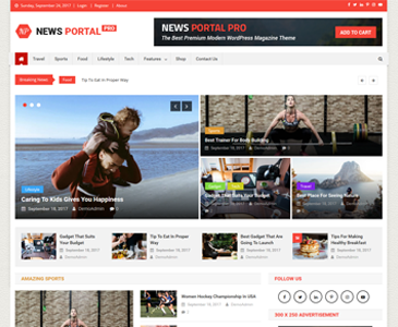 News Portal Pro (MysteryThemes)