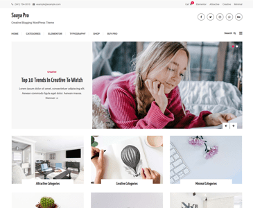 Saaya Pro (MysteryThemes)