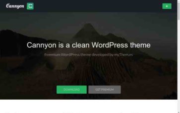 Cannyon (screenshot desktop)