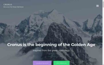 Cronus (myThemes) - (screenshot desktop)