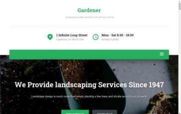 Gardener (myThemes) - (screenshot desktop)