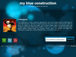 My Blue Construction (myThem.es)