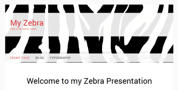 My Zebra (myThem.es)