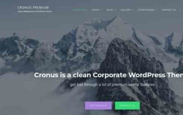 Cronus Pro (myThemes) (screenshot desktop)