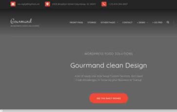 Gourmand Pro (screenshot desktop)