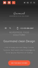 Gourmand Pro (screenshot mobile)