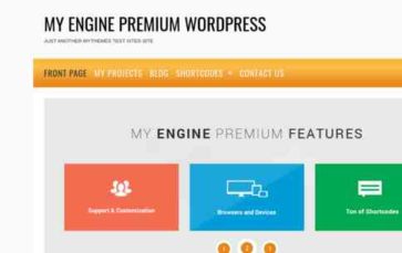 My Engine Premium (screenshot desktop)