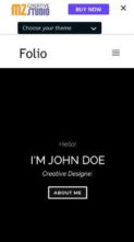 Folio (MZ Creative Studio) (screenshot mobile)