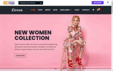Zircon (MZ Creative Studio) - (screenshot desktop)