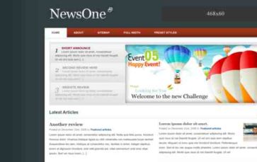 NewsOne (screenshot desktop)