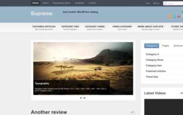 Supreme (NattyWP) (screenshot desktop)