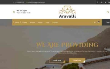 Aravalli Pro (screenshot desktop)