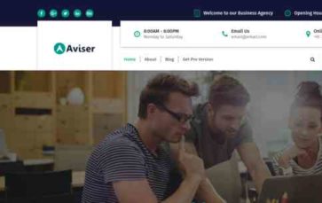 Aviser (screenshot desktop)