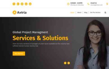Axtria (screenshot desktop)
