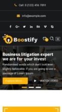 Boostify Pro (screenshot mobile)
