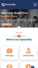 DoctorHub (screenshot mobile)
