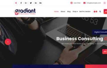 Gradiant (screenshot desktop)
