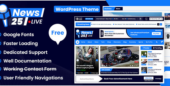 News25 Live (Nayra Themes)