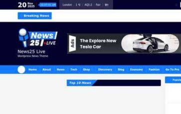 News25 Live (screenshot desktop)