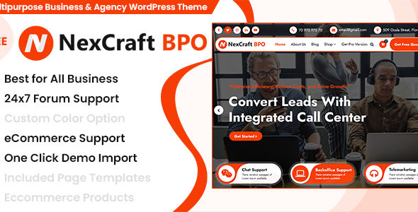 NexCraft BPO (Nayra Themes)