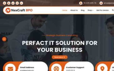 NexCraft BPO (screenshot desktop)
