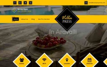 VillaPress (screenshot desktop)