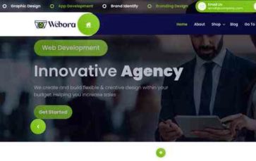 Webora (screenshot desktop)