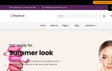 Shopfume Pro (screenshot desktop)