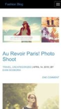 Fashion Blog (Nimbus Themes) - (screenshot mobile)