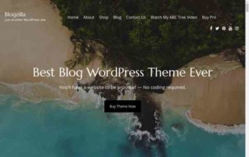 Blogzilla Pro (screenshot desktop)
