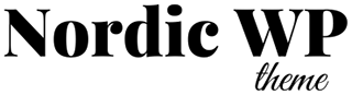Nordic WP Theme