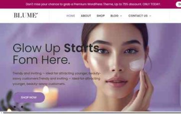 Blume Pro (screenshot desktop)