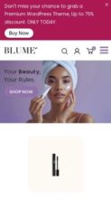 Blume Pro (screenshot mobile)