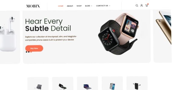 Mobix Pro (Nordic WP Theme)